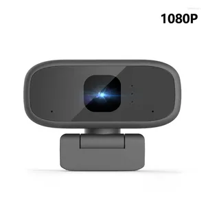 Caméscopes HD 1080P Webcam 720P Portable Mini Web Gamer Caméra pour PC Ordinateur portable Ordinateur portable USB Microphone Conférence Travail Webcan
