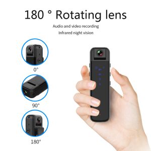 Camcorders Haute définition 1080p petite caméra infrarouge Vision nocturne Enregistreur Enregistreur à chaud wifi wifi mini sport dv caméra
