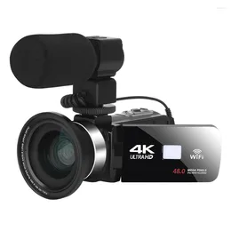 Camcorders Hoge kwaliteit HD 4K IPS 3.0 Screen Professa Digital Video Camera WiFi en IR Night Vision Camcorder