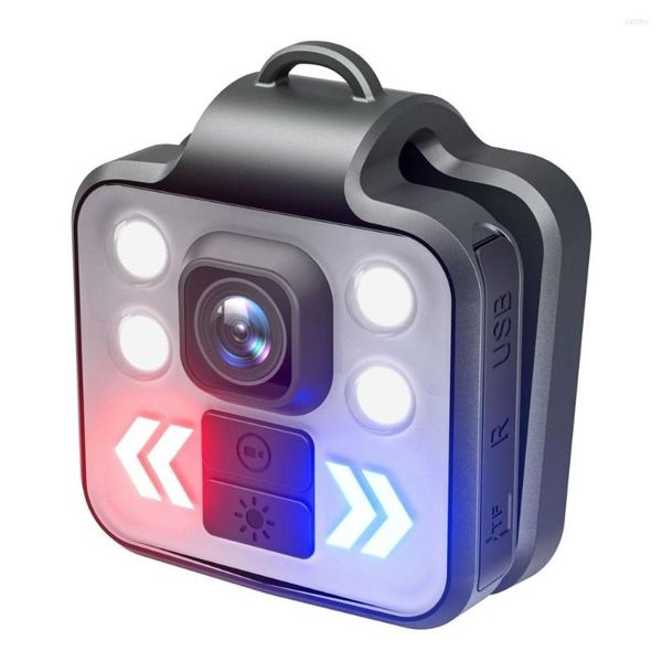 Camcorders IP65 APACER CAME HD 1080P APPERSIR HD avec un enregistreur vidéo à cyclisme portable léger LED Vision nocturne en pleine couleur