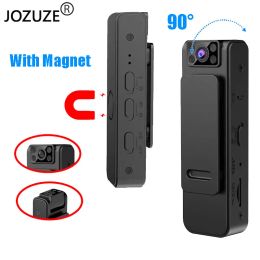 Camcorders Jozuze New Mini Camera Pocket Pocket Sport Digital Voice Video Enregistreur pour Business Conference 1080P