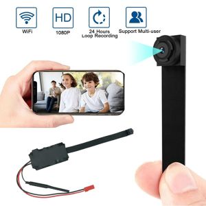 Caméscopes mini caméra hd 4k 1080p wifi ip micro camcorde module sans fil portable enregistre vidéo soutenir la vue de télécommande