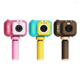 Videocamere Mini fotocamera digitale con schermo da 2,4 pollici 4800 W Pixel HD Doppia fotocamera Educativo per bambini Per regalo di compleanno per bambini