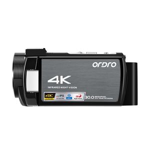 Caméscopes Ordro AE8 Caméra vidéo 4K Caméscope numérique professionnel WiFi Vision nocturne infrarouge Camara Filmadora YouTuber Vidéos Vlog 230830