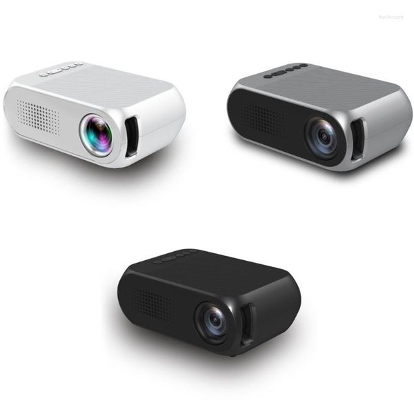 Caméscopes Projecteur portable Prise en charge vidéo 1080P Film extérieur pour Smartphones Drop intégré