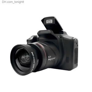 Camcorders Professional Beginner Digital Display Camera Traveling Hiking LCD Screen Handheld Camcorder Cameras Removable Lens Q230831