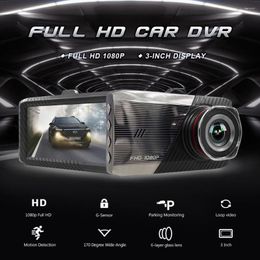 Camcorders T700 Full HD 1080P Dash Camera Groothoek 145° Rijden Recorder Nachtzicht Parkeerbewaking Zwaartekracht Sensing Car Black Box