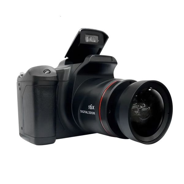 Caméscopes télépo caméra wideangle objectif mise à niveau numérique hd1080p 16x zoom vidéo caméscope vlogging high-définition 231025