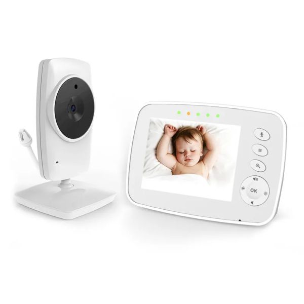 Caméra 3,2 pouces Moniteur de bébé sans fil Caméra à 2 voies Talk Video audio Vision nocturne Baby Monitor Electronic Babysitter Babyphone