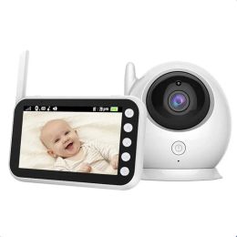 Caméra 4.3 "Moniteur bébé avec appareil photo Protection sans fil Détection de surveillance intelligente Nanny CAM Electronic Babyphone Cry Babies Nourrir