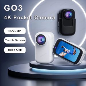 Caméra 4K Tiny Action Camera Camogramme de poche portable de 1,5 pouce