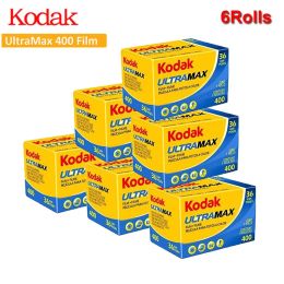 Cámara 6Rolls Kodak Ultramax 400 Color Película 35 mm 36 Exposición por rollo Impresión de color Kodak Film Fit para la cámara M35 / M38