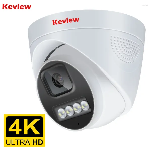 Cámara Audio Exterior H.265 Onvif Gran Angular 2.8mm AI Color Visión Nocturna Hogar CCTV Video Vigilancia Seguridad