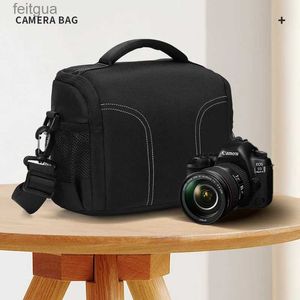 Accessoires de sac pour appareil photo, 3 pièces, sac à bandoulière étanche DSLR vidéo pour pochette d'objectif B500 P900 D90 D750 D7000 YQ240204