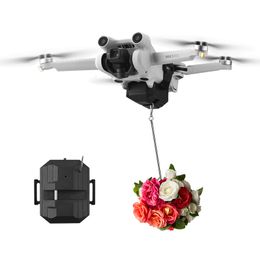 Accesorios de bolsas de cámara Sistema de aerdrop para DJI Mini 3 Promini 1 2 Pro Drone Fishing Bait Anillo de bodas Regalo Entrega Life Rescue Trower 230816