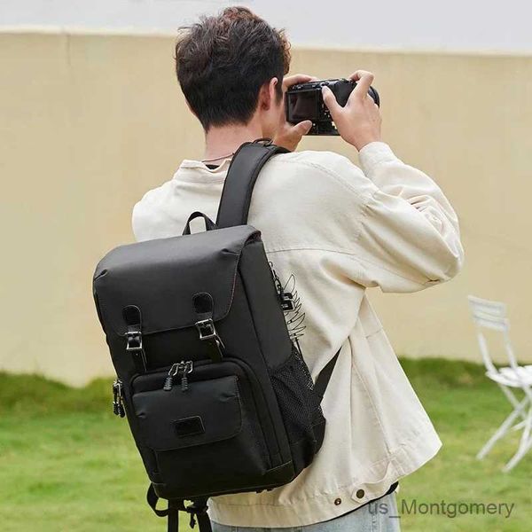 Accessoires de sacs d'appareil photo Antift de grande capacité sac professionnel sac d'appareil photo étanche et résistant à l'usure sac à dos adapté à Canon / Nikon /
