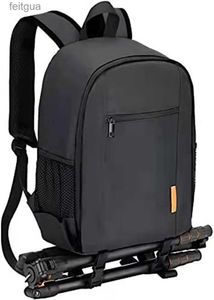 Sac pour appareil photo, accessoires, sac à dos professionnel avec housse de pluie, compartiment pour ordinateur portable, photographie étanche YQ240204