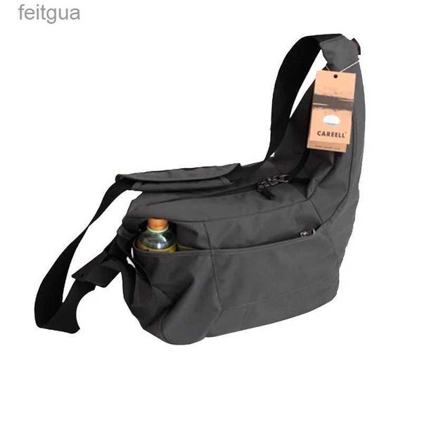 Accessoires de sac pour appareil photo CAREELL C2028 petit sac de voyage Portable sacs à bandoulière étanches pour système sans miroir Mini YQ240204