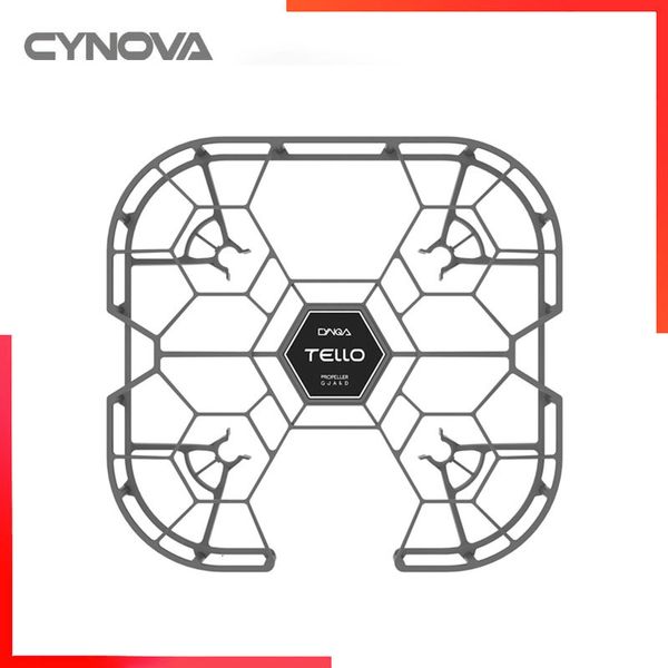 Accesorios de bolsas de cámara Guardia de hélice Cynova para DJI Tello Protector Props de jaula protectores totalmente cerrados Cover Ventilador de Drones 230816