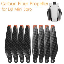 Accesorios de bolsas de cámara para DJI Mini 3 Pro Carbon Fiber Fiber Propeller Holdweight Propulsors 6030F Props plegables Accesorios 230816