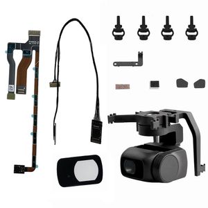 Accesorios para bolsa de cámara genuinos para DJI Mini cardán Motor vacío señal PTZ Cable lente UV vidrio 3 en 1 paquete de accesorios planos 230801