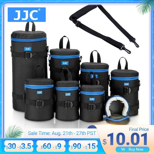 Accessoires de sac photo JJC Luxury Camera Lens Bag Pouch Case pour Fuji DSLR Pography Accessoires Sac à bandoulière Sac à dos 230818