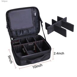 Accesorios para bolsas de cámara LTGEM Estuche rígido impermeable de EVA para maquillaje Organizador cosmético Bolsa de almacenamiento portátil para artistas YQ240204