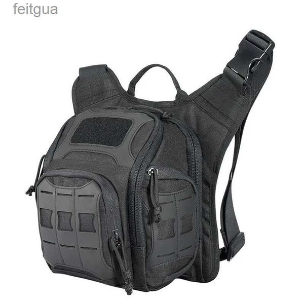 Accesorios para bolsas de cámara Bolsa táctica militar Sillín Bolsillo Nylon Camuflaje Hombro Mensajero Bolso Ciclismo al aire libre Caza Senderismo Bolsas YQ240204