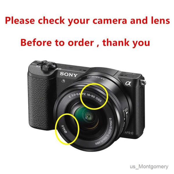 Accesorios de bolsas de cámara Neopreno Bolsa de cámara interna de caja suave para ZV-E10 A6100 A5000 A5100 NEX-5T NEX-3N en lente de 16-50 mm Canon PowerShot G1X III G5X