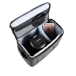 Accesorios de bolsas de cámara Foto Bolsa Camera Slr Case Fashion Fashion Shoulder Cover for Nikon Canon Olympus Pentax Panasonic Fujifilm Instax Mini