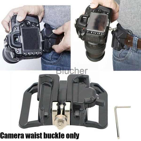 Accesorios para bolso de cámara Cámara de plástico Cinturón de cintura rápida Correa Hebilla Botón Soporte de clip para llevar 20 kg DSLR Accesorios para cámara digital SLR x0727