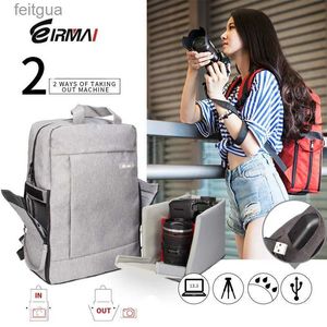 Accesorios para bolsa de cámara Fotografía portátil al aire libre DSLR Mochila Estuche Mochila Bolsa Speedy YQ240204