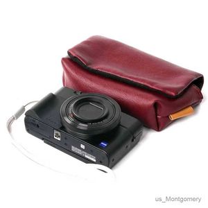 ACCESSOIRES DES SAGES CAMERIE PU COUVERTURE DE CAMERIE CAPACER POUR RICOH GR III III IIIX GR3X GR3 GR2 ZV1 RX100 Canon G7X G9X SX740 SX730 SX720 SX620 SX610