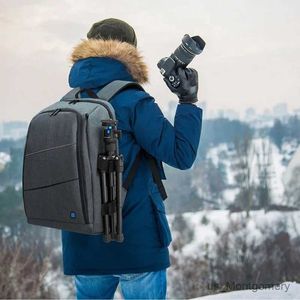 CAMERA TAG ACCESSOIRES Puluz Camera Backpack met waterdichte deksel Meerdere zakken Perfect voor het opslaan van camera -accessoires