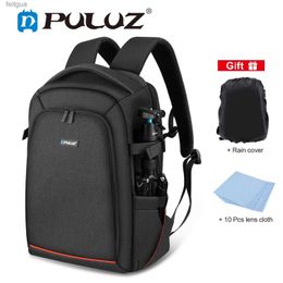 Accessoires de sac pour appareil photo PULUZ extérieur double épaules sac à dos portable PTZ stabilisateur sac housse de pluie pour appareil photo numérique/DJI Ronin-SC/Ronin-S YQ240204