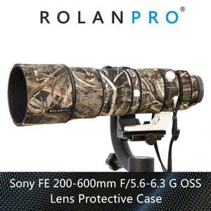 CAMERA TAG ACCESSOIRES ROLANPRO LENS CAMOUFLAGE COAD RAGEN COVER VOOR FE 200-600 MM F5.6-6.3 G OSS LENS BESCHERMENTE CASE NYLON Waterdichte lensjas HKD230817