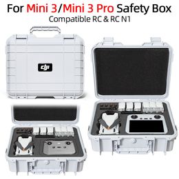 Acessórios para bolsa de câmera Adequado para DJI Mini 3 Caixa de armazenamento portátil Mala rígida DJI Mini 3 Pro Acessório à prova de explosão Caixa de armazenamento 230714
