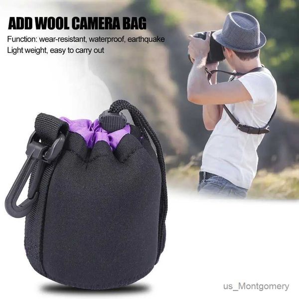 Accessoires de sacs d'appareil photo SLR Imperpose la caméra de caméra DrawString Pouche Protective Brackée COUVERCE (S)