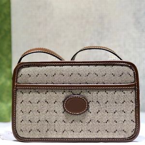 Bolso de la cámara Mujeres Crossbody Bolsos Lona Cuero Hombro Moda Cremallera Bolsillo Solapa Cartera Calidad Mensajero Bolso Monedero