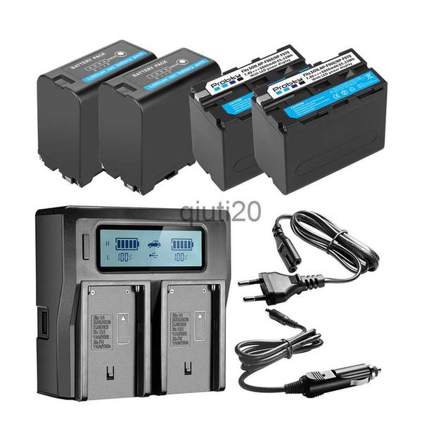 Batteries pour appareil photo 8800 mAh NP-F970 NP F970 batterie d'affichage de puissance + chargeur double LCD ultra rapide pour SONY F930 F950 F770 F570 CCD x0731