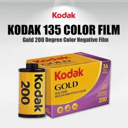 Camera gloednieuwe gouden Kodak Kodak -film voor 35 mm camera ISO200 gevoeligheid 35 mm kleurenfilm