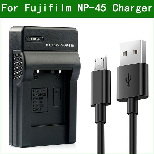 Chargeurs d'appareil photo NP-45 NP-45A NP-45B NP-45S chargeur de batterie d'appareil photo numérique pour Fujifilm instax partager SP-2 mini 90 FinePix Z35 Z70 Z700EXR L50 230923