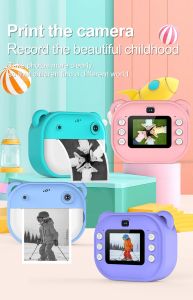 Camera Children's Camera Toys kan worden gefotografeerd en afdrukbare baby HD Digital Mini Polaroid -geschenken voor kleine meisjes