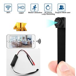 Caméra bricolage 1080p hd mini caméra wifi moniteur bébé moniteur de sécurité intérieure de sécurité caméscope ip caméra