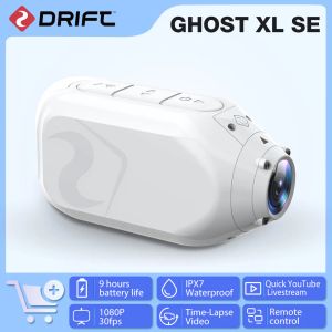 Camera Drift Ghost XL Snow Edition Action Camera 1080p HD WiFi Live Streaming Sport Camera Waterdicht voor fietshelm Motorfietscamera