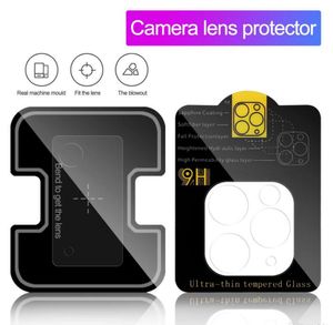 Camera Film Gehard Glas voor iPhone 11 12 Pro Max Samsung S20 Note 20 Ultra Screen Protector Volledige Cover Clear With Retail Box