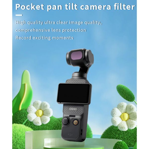 Filtre de caméra pour DJI Osmo Pocket 3 NDPL CPL POLAR ND 64 8 16 32 UV Night Star Gimbal Protector Lens Filtres ACCESSOIRES DE CAME