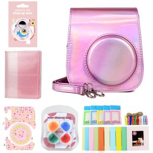 Appareil photo pour fujifilm instax mini 11 accessoires de caméra kit bundle kit bandoulière sac photo album album film filtres de trame