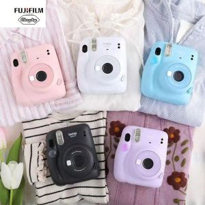 Camera echte Fuji Instax mini 11 camera fujifilm instant filmcamera oorsprong roze/blauw/grijs/wit/paars met instax mini -film