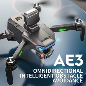 Camera GPS-drone voor volwassenen, afstandsbediening Quadcopter over lange afstand, 360 ° obstakel borstelloze drone